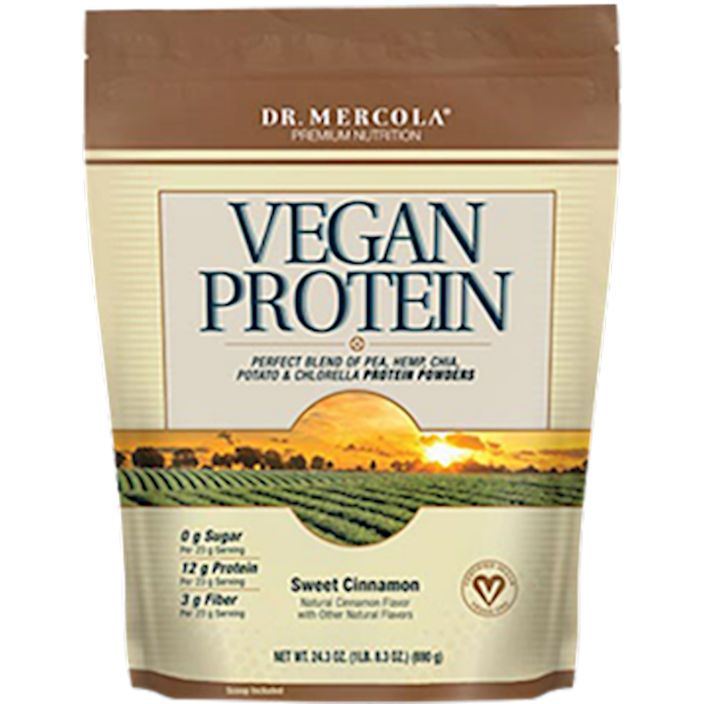 Dr. Mercola Vegan Protein Sweet Cinnamon