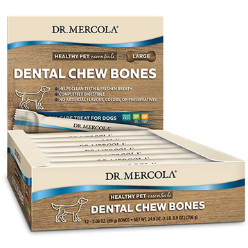Dog Dental Chew Bones Large