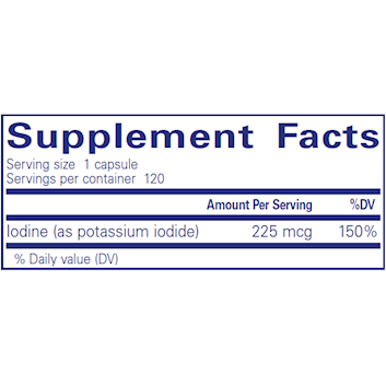 Iodine facts discount